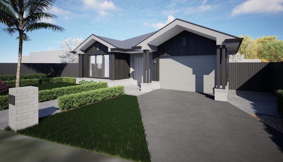 Artist's impression of the home at 13 Carramar Street Mornington.