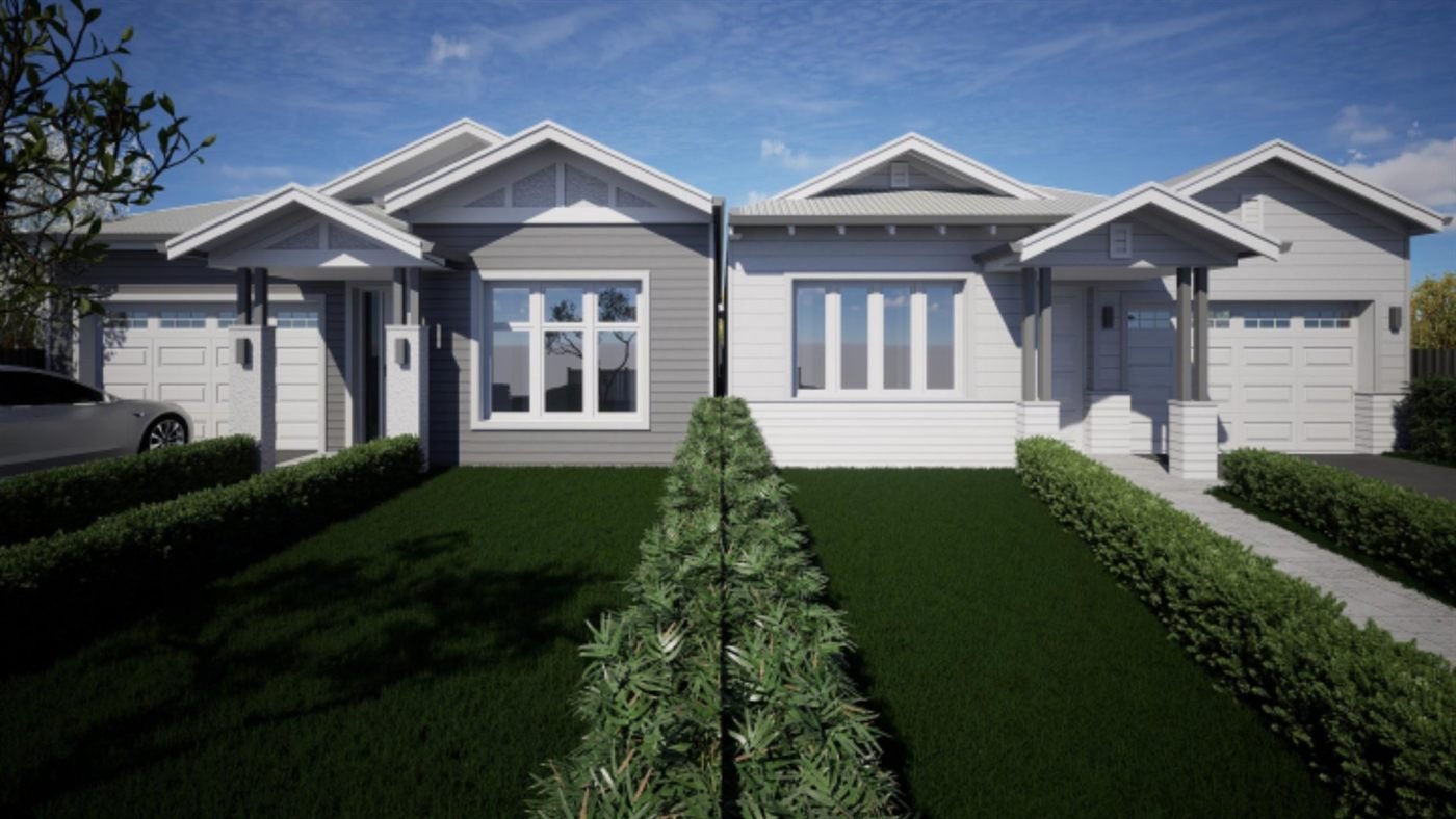 Artist's impression of the home at 206 and 206A Darebin Road Northcote.
