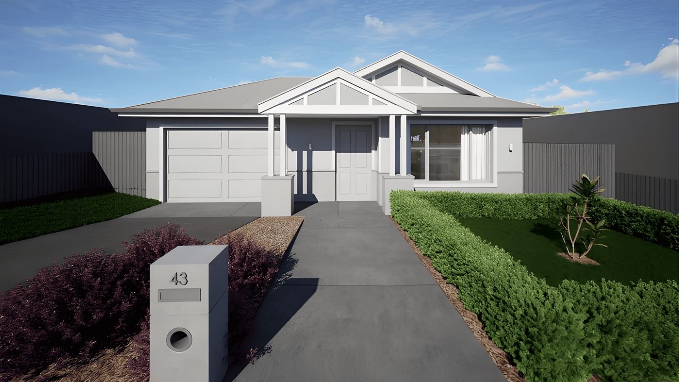 Artist's impression of the home at 43 Separation Street Fairfield.